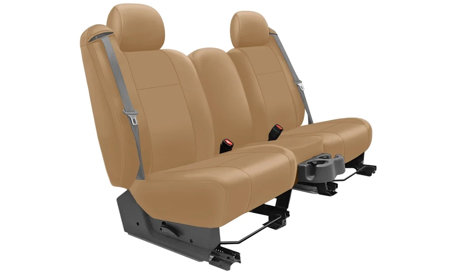 K245 Leatherette Beige Solid