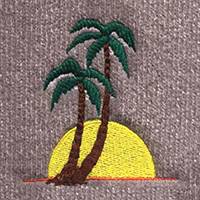 Sun & Palm Tree (LG230)