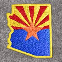 Arizona with Flag (LG404)