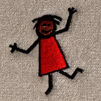 Happy Stick Girl (LG254)