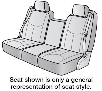 Dash Designs - FITS: 2004 GMC SIERRA 3500  FRONT BENCH SEAT DESIGNS SEAT COVERS 1ST ROW BENCH
