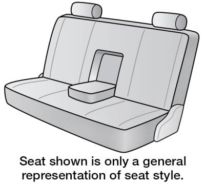 Dash Designs - FITS: 1999 MERCEDES-BENZ E300  REAR/MIDDLE SEAT DESIGNS SEAT COVERS 2ND ROW BENCH