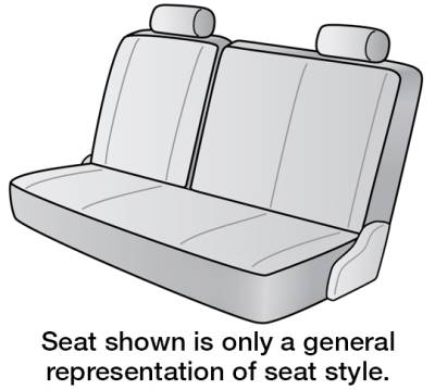 Dash Designs - FITS: 2020 NISSAN LEAF SEAT DESIGNS SEAT COVERS 2ND ROW BENCH