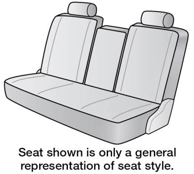 Dash Designs - 1998 CHEVROLET P30 SEAT DECOR SEAT COVERS 3RD ROW