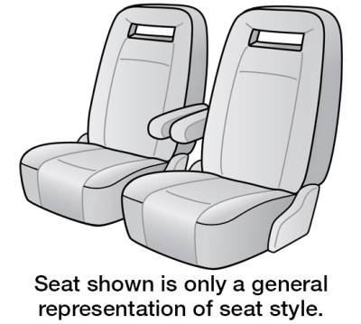 Dash Designs - 2021 CHRYSLER PACIFICA SEAT DECOR 1ST ROW BUCKETS