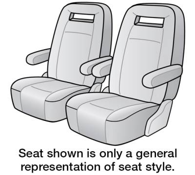 Dash Designs - 1995 FORD AEROSTAR SEAT DECOR 1ST ROW BUCKETS