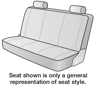 Dash Designs - 1990 GMC V1500 SUBURBAN SEAT DECOR SEAT COVERS 3RD ROW