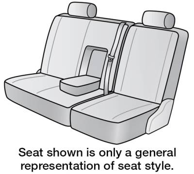 Dash Designs - 2023 RAM 3500 SEAT DECOR SEAT DECOR SEAT COVERSS 2ND ROW BENCH