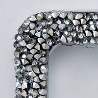 CLEAR/SILVER CRUSHED