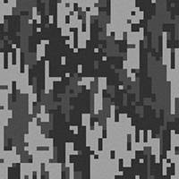 Digital Camo Charcoal Solid