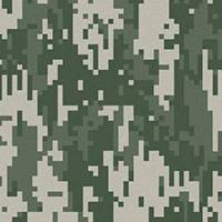 Digital Camo Green Solid