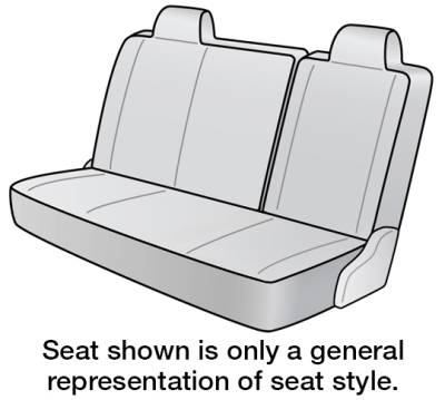 FITS: 2013 JEEP PATRIOT  REAR/MIDDLE SEAT DESIGNS SEAT COVERS 2ND ROW BENCH