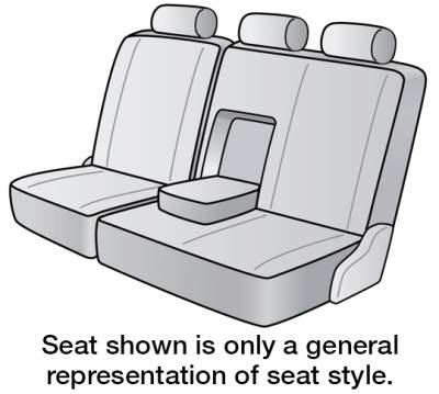 FITS: 2012 MAZDA CX-9 SEAT DESIGNS SEAT COVERS 2ND ROW BENCH