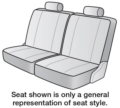 FITS: 1998 PONTIAC MONTANA  SEAT DESIGNS SEAT COVERS 3RD ROW
