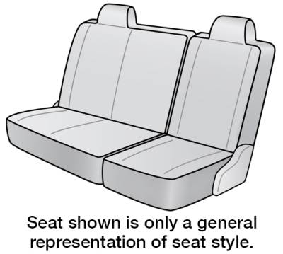 FITS: 2008 FORD F750 SEAT DESIGNS SEAT COVERS 1ST ROW BENCH
