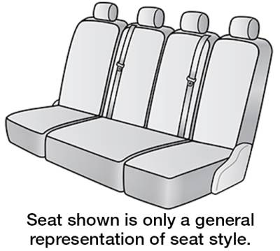 FITS: 2021 FORD TRANSIT SEAT DESIGNS SEAT COVERS 5TH ROW