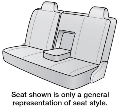 FITS: 2025 HONDA CIVIC SEAT DESIGNS SEAT COVERS 2ND ROW BENCH