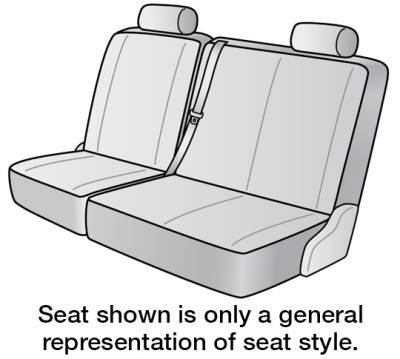 2015 DODGE GRAND CARAVAN SEAT DECOR SEAT COVERS 3RD ROW