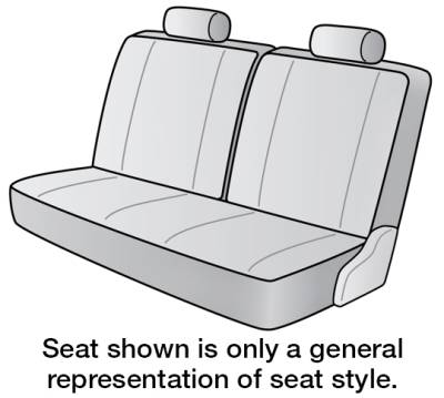 1973 FORD F-350 SEAT DECOR 1ST ROW BENCH
