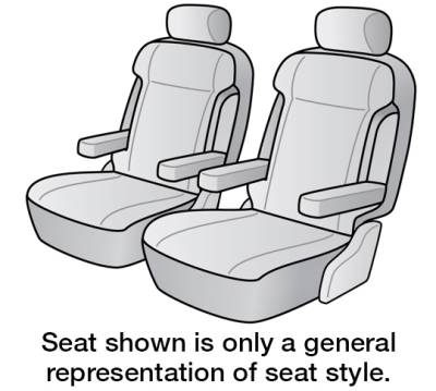 1995 GMC K2500 SEAT DECOR 1ST ROW BUCKETS