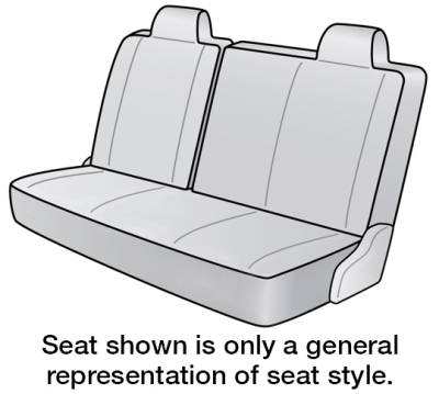 2023 NISSAN VERSA SEAT DECOR SEAT DECOR SEAT COVERSS 2ND ROW BENCH