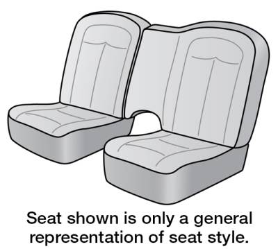 1997 SATURN SC2 SEAT DECOR SEAT DECOR SEAT COVERSS 2ND ROW BENCH