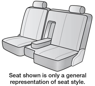 1990 TOYOTA PICKUP SEAT DECOR 1ST ROW BENCH