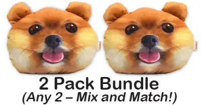 Dash Designs Travel Pillow 2 Pack Bundle 