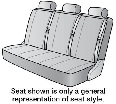 2025 FORD Transit-150 SEAT COVER 4TH ROW