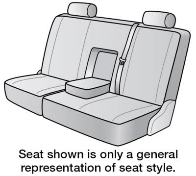 2026 GMC Sierra 3500 HD SEAT COVER 2ND ROW BENCH
